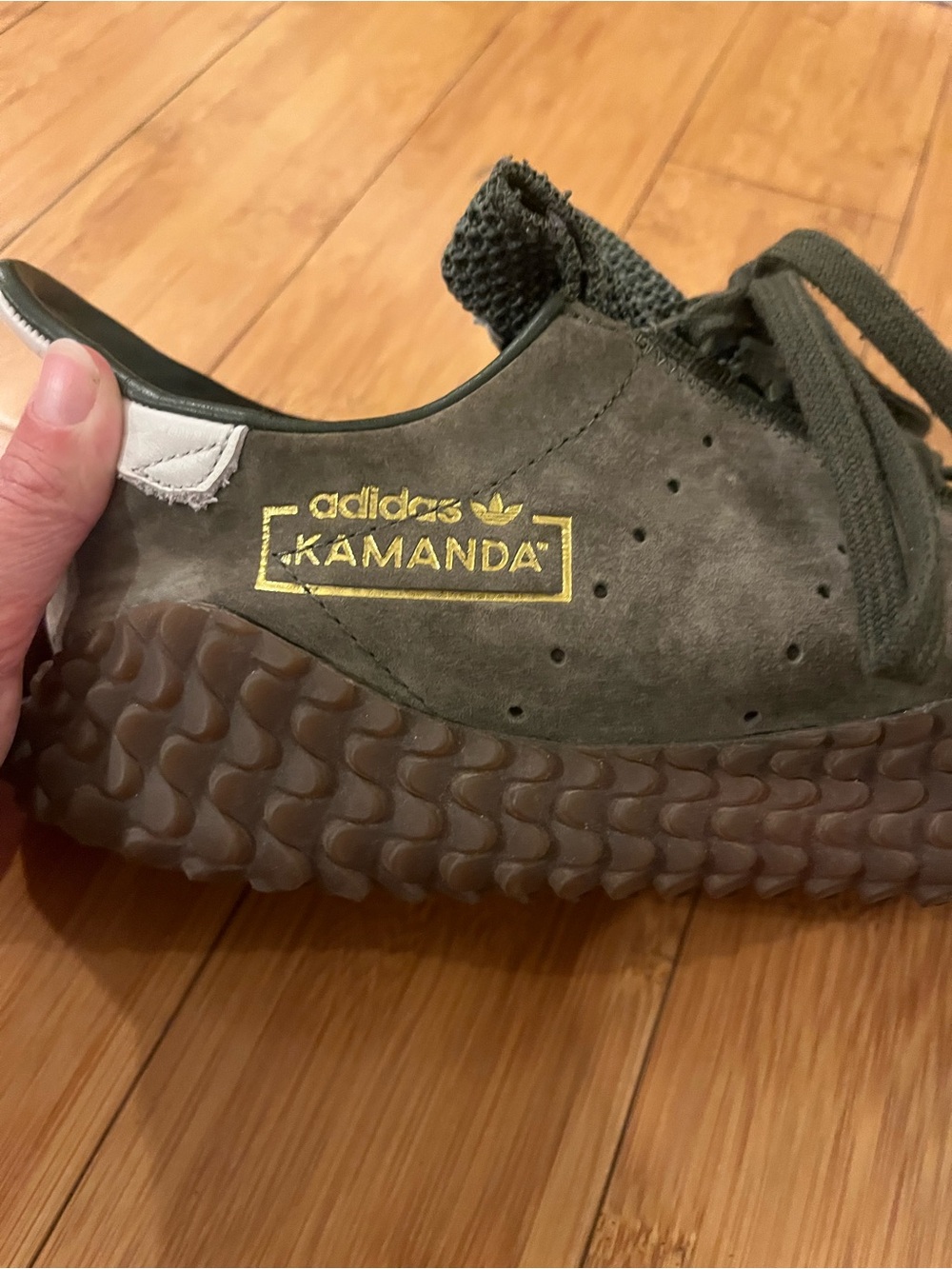 EUC Adidas Kamanda Green Sneaker Size 11 - Picture 3 of 7